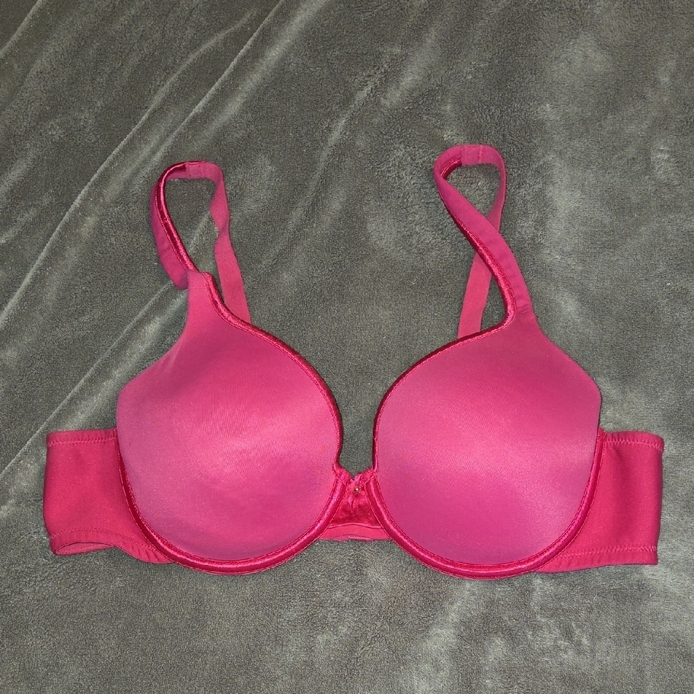 Vanity Fair Pink Full-Coverage Bra with Molded Cups